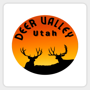 Deer Valley Utah, U.S.A. Gift Ideas For The Ski Enthusiast. Sticker